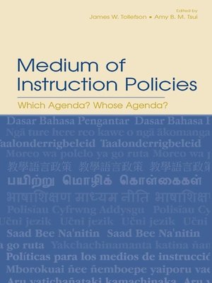 cover image of Medium of Instruction Policies